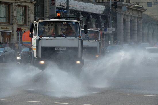 Heat wave in Russia