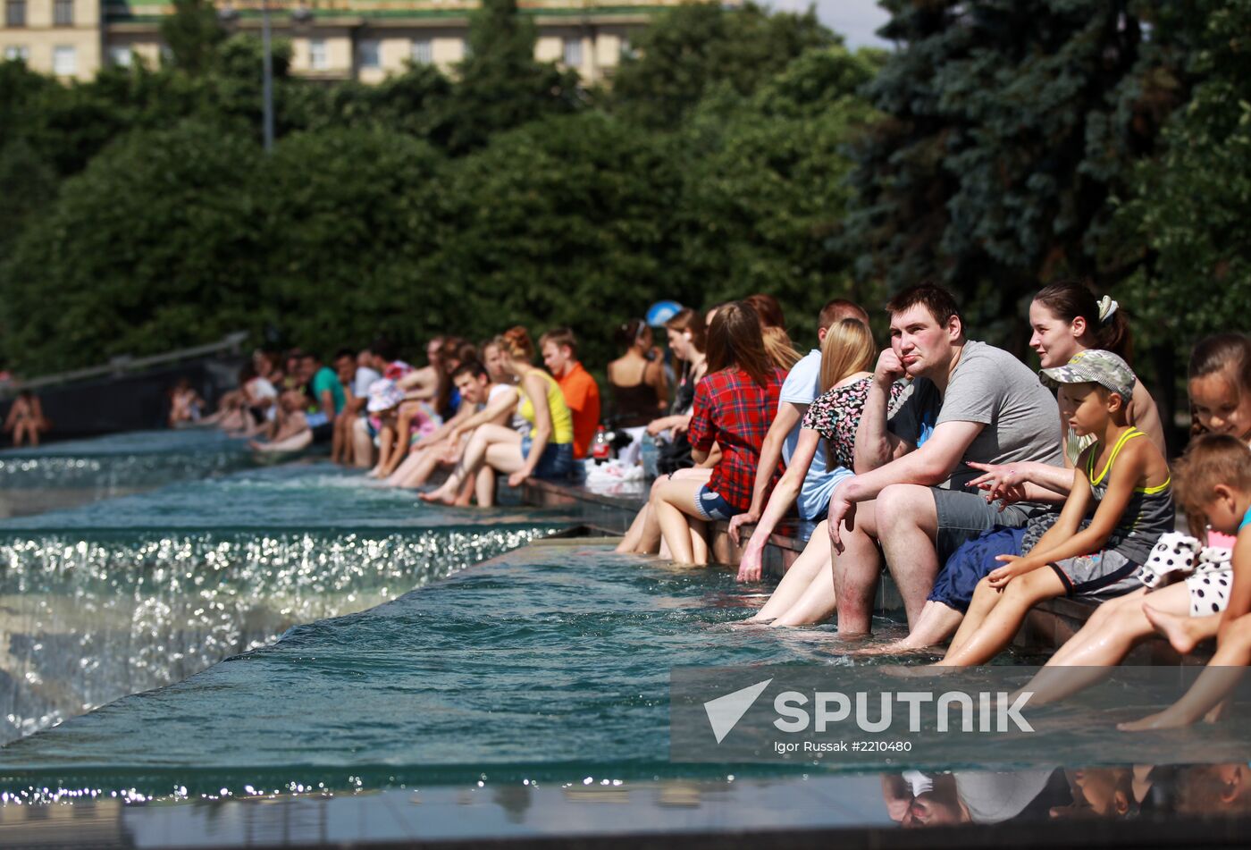 Heat wave in Russia