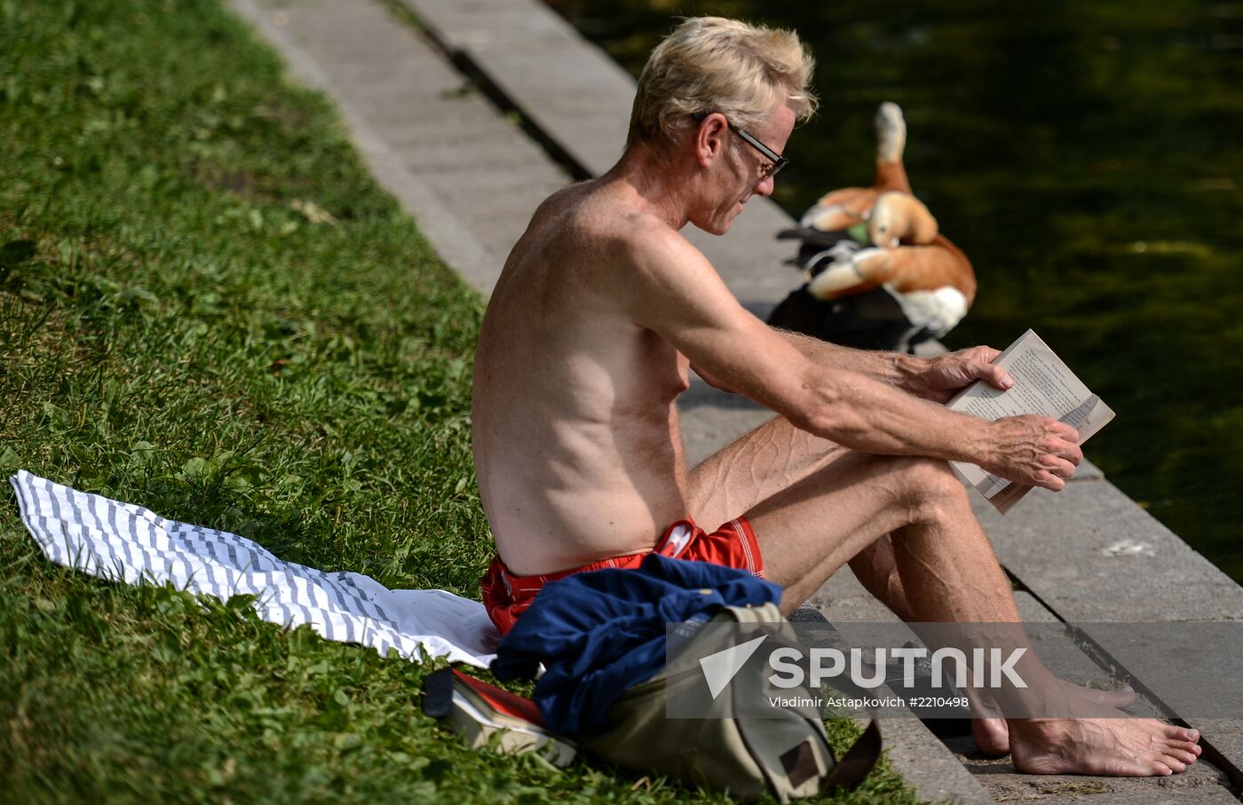 Heat wave in Russia
