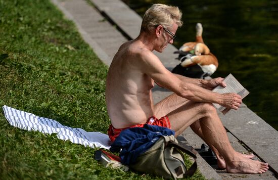 Heat wave in Russia