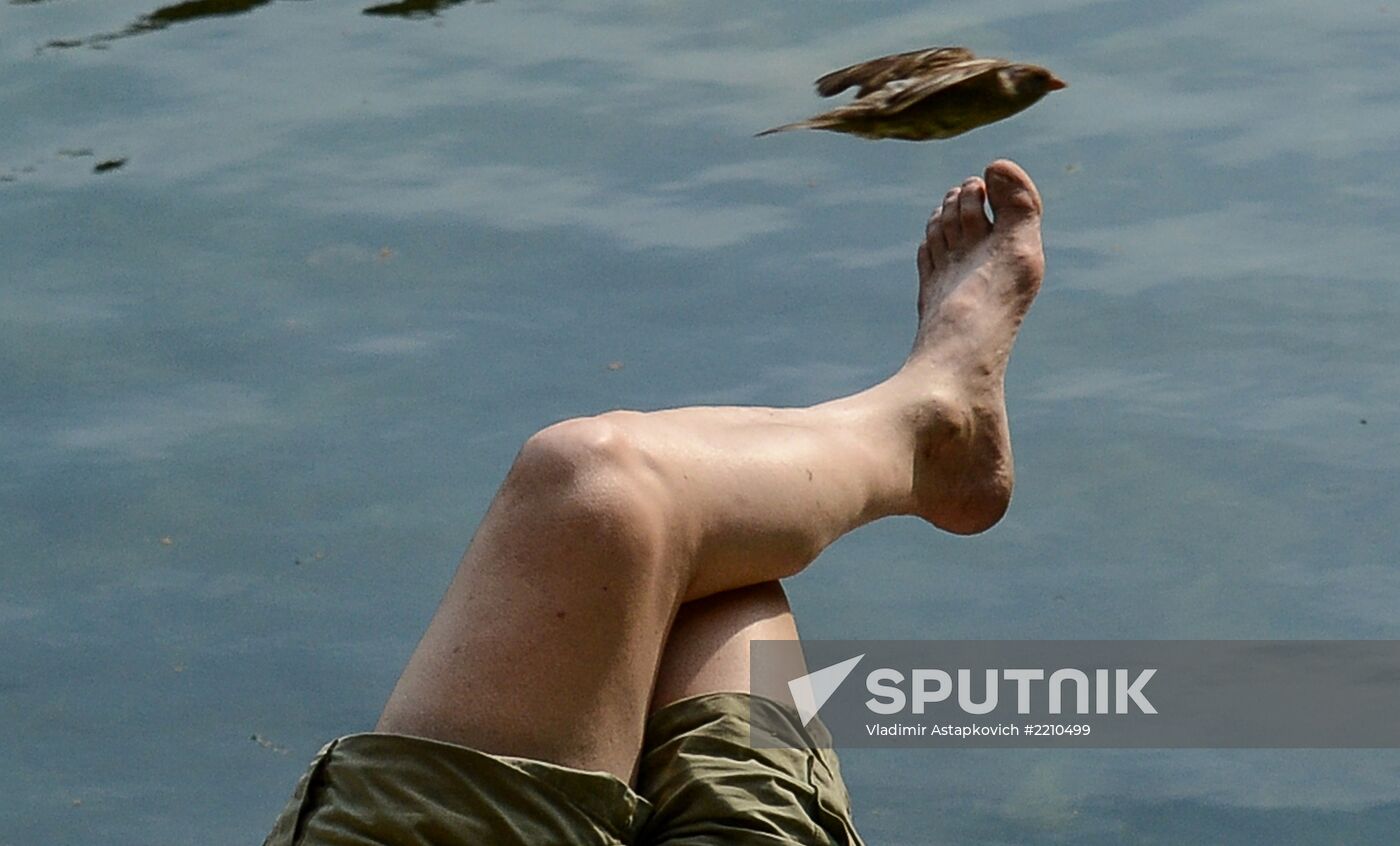 Heat wave in Russia