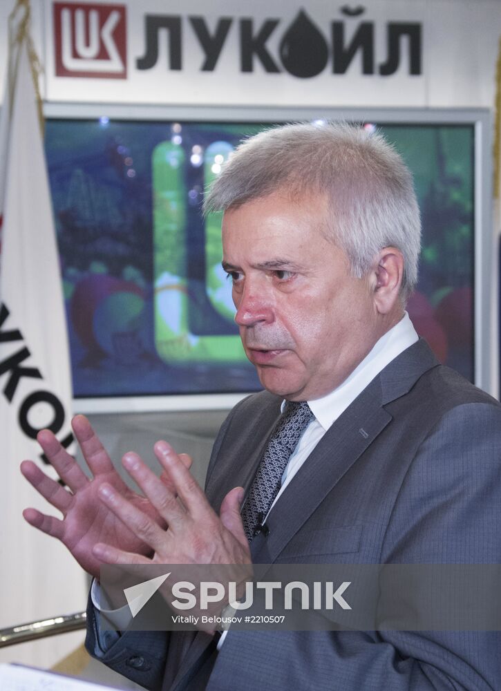 Press briefing by LUKoil president Vagit Alekperov