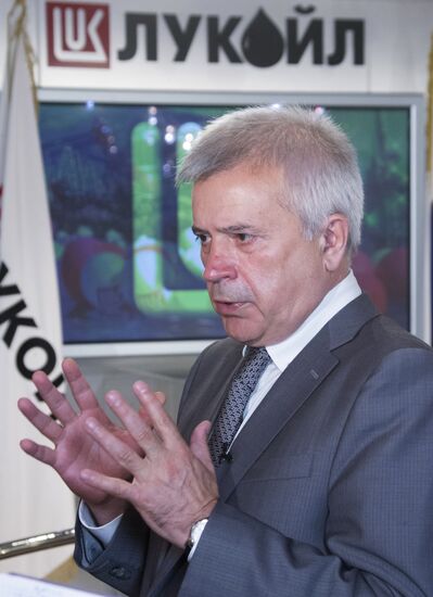 Press briefing by LUKoil president Vagit Alekperov