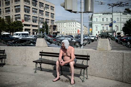 Heat wave in Russia
