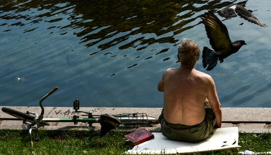 Heat wave in Russia