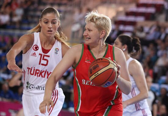 Basketball. European Championship. Women. Turkey vs. Belarus