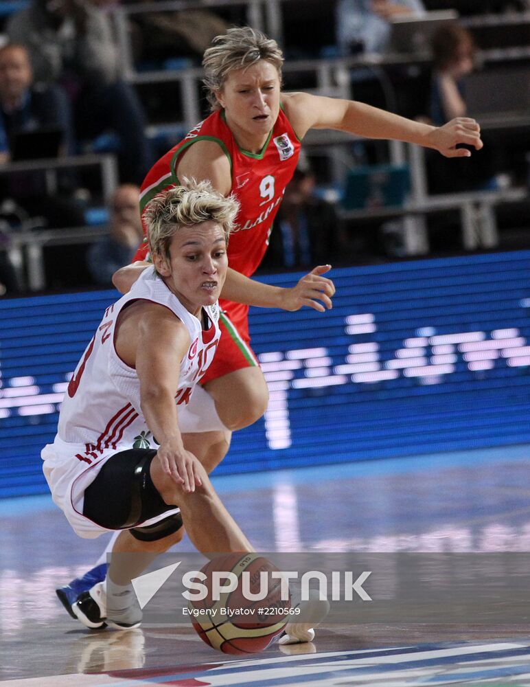 Basketball. European Championship. Women. Turkey vs. Belarus