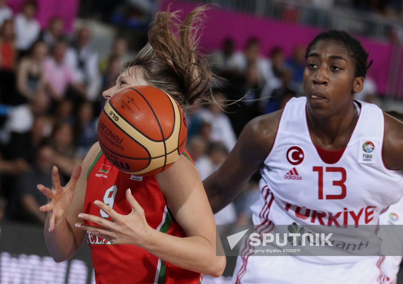 Basketball. European Championship. Women. Turkey vs. Belarus