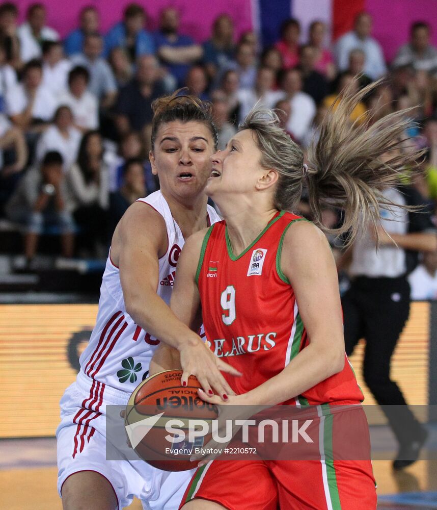 Basketball. European Championship. Women. Turkey vs. Belarus