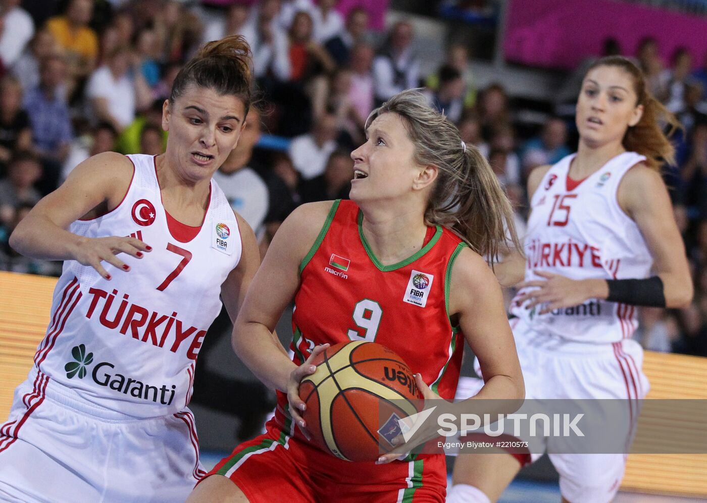 Basketball. European Championship. Women. Turkey vs. Belarus