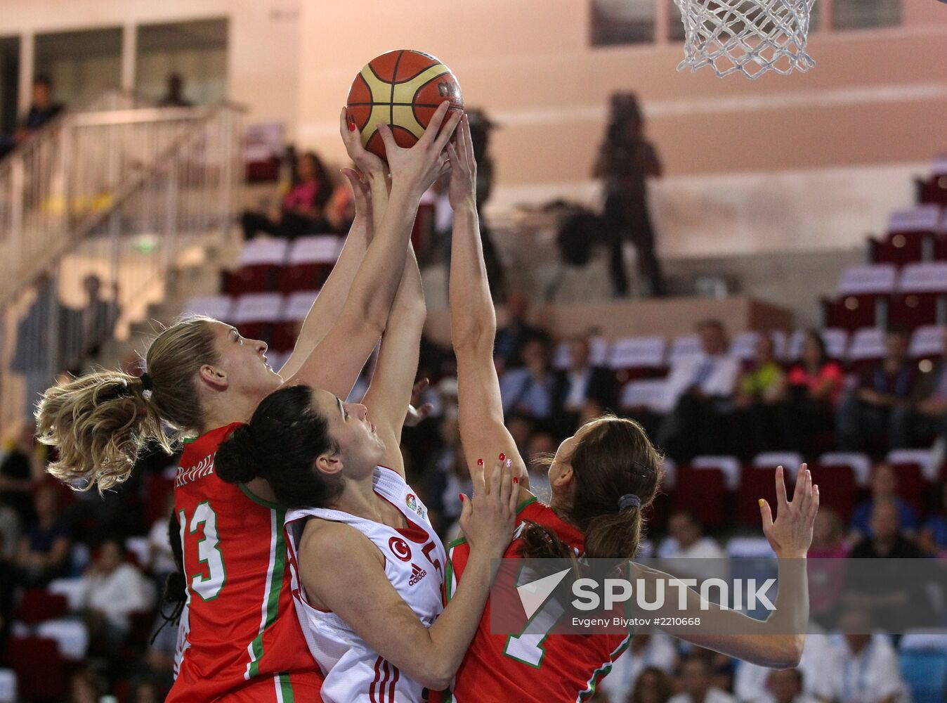 Basketball. European Championship. Women. Turkey vs. Belarus