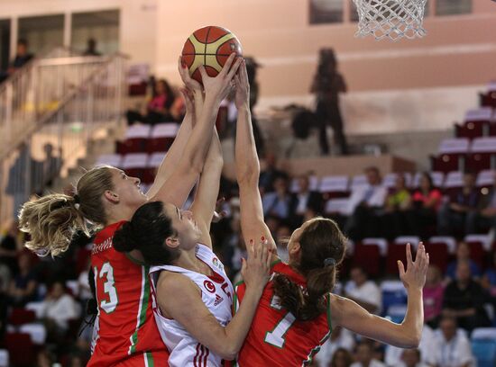 Basketball. European Championship. Women. Turkey vs. Belarus