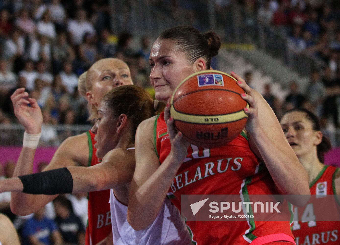Basketball. European Championship. Women. Turkey vs. Belarus