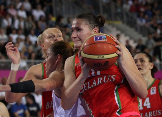 Basketball. European Championship. Women. Turkey vs. Belarus