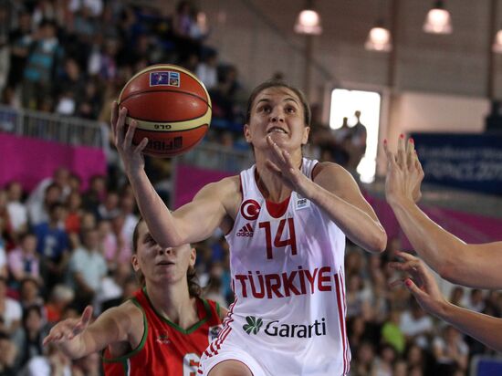 Basketball. European Championship. Women. Turkey vs. Belarus