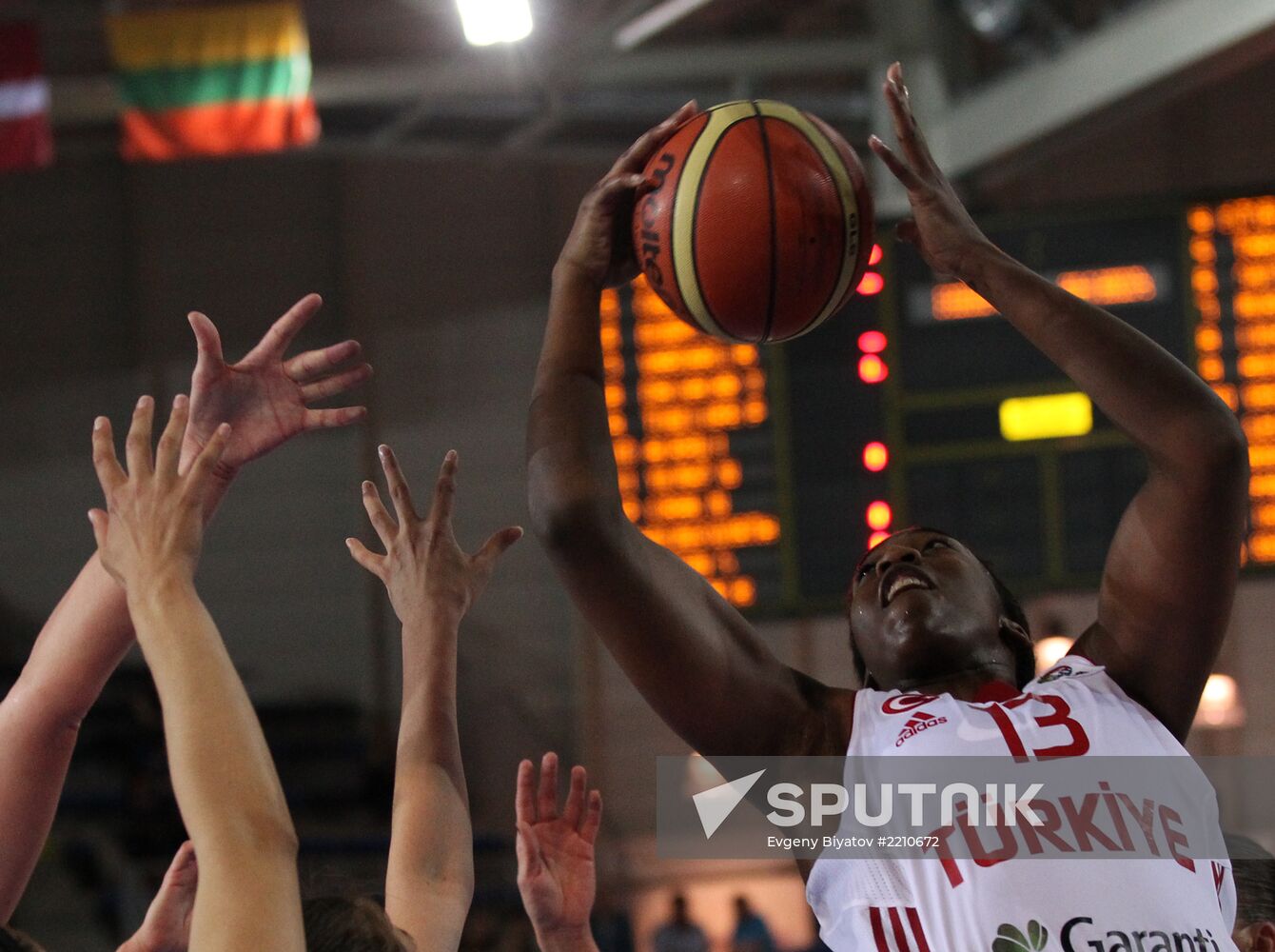 Basketball. European Championship. Women. Turkey vs. Belarus