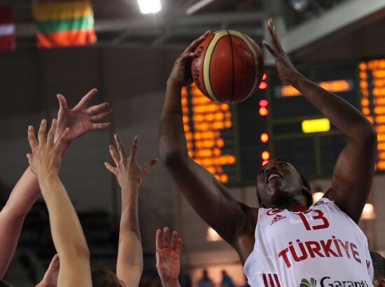 Basketball. European Championship. Women. Turkey vs. Belarus