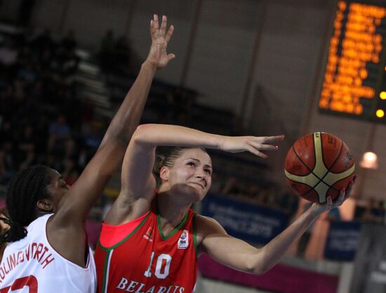 Basketball. European Championship. Women. Turkey vs. Belarus