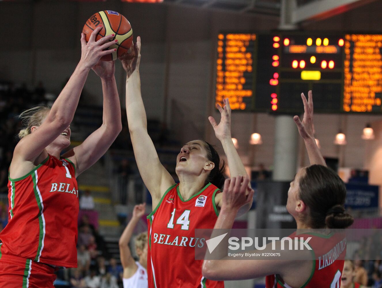 Basketball. European Championship. Women. Turkey vs. Belarus
