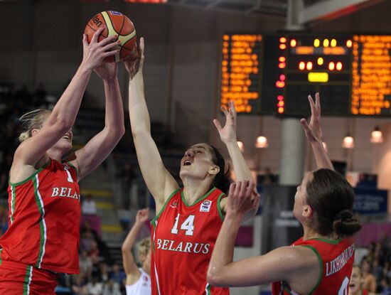 Basketball. European Championship. Women. Turkey vs. Belarus