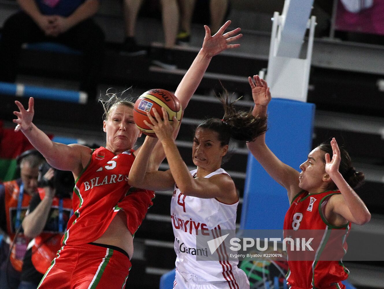 Basketball. European Championship. Women. Turkey vs. Belarus