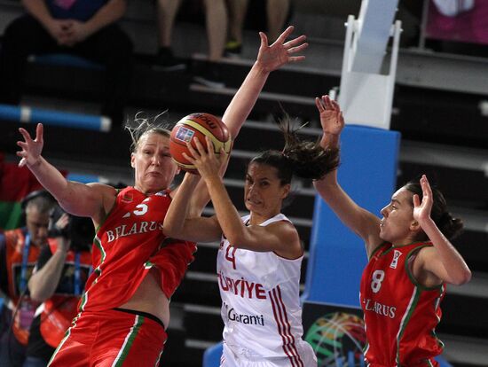 Basketball. European Championship. Women. Turkey vs. Belarus