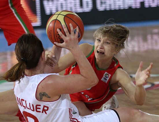 Basketball. European Championship. Women. Turkey vs. Belarus