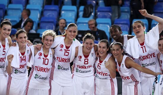 Basketball. European Championship. Women. Turkey vs. Belarus