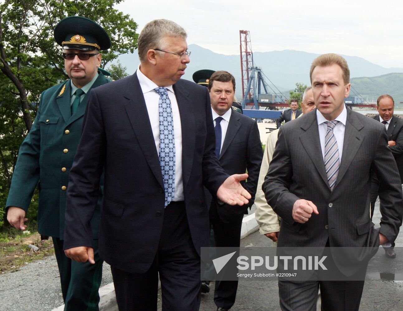 Igor Shuvalov's working visit to Vladivostok