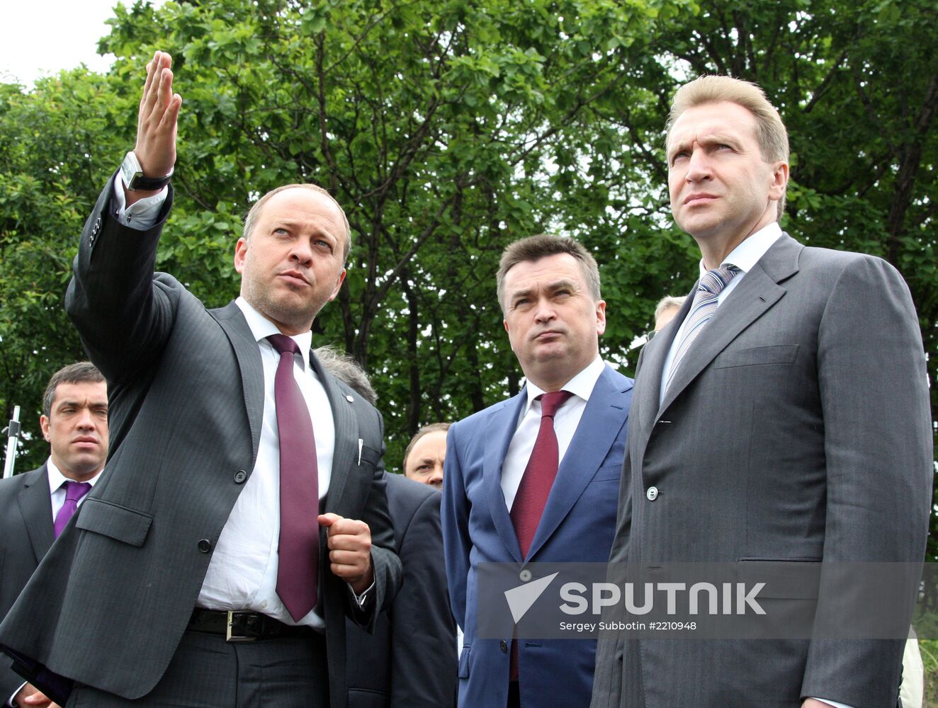 Igor Shuvalov's working visit to Vladivostok