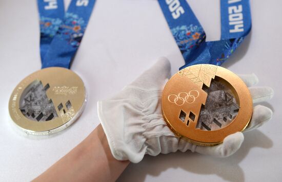 Production of Sochi 2014 Olympic medals