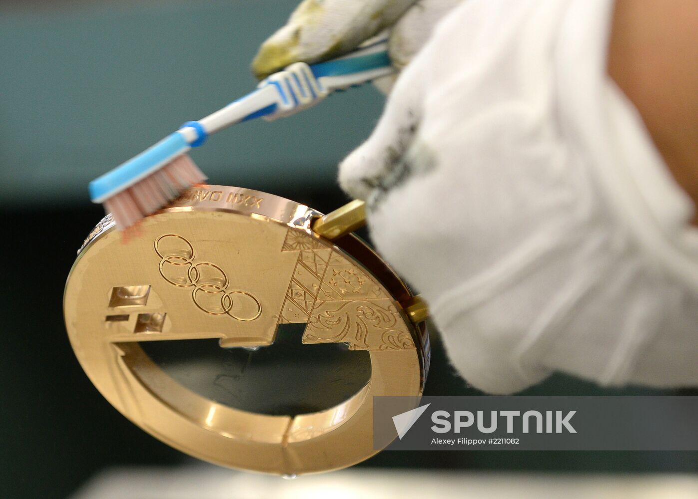 Production of Sochi 2014 Olympic medals