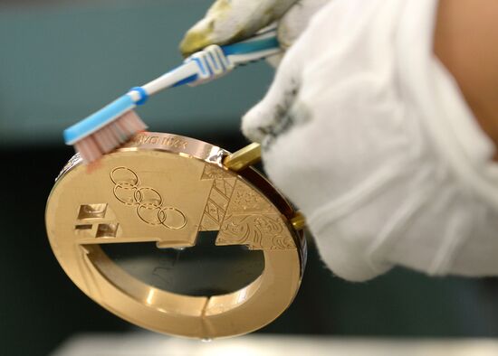 Production of Sochi 2014 Olympic medals