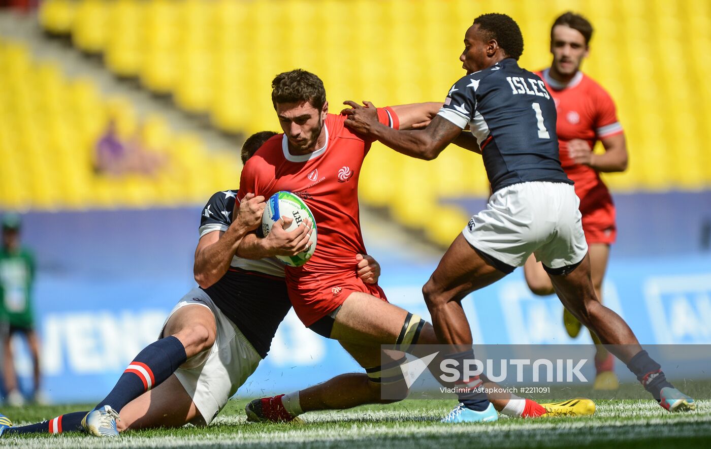 Rugby World Cup Sevens 2013. Day One