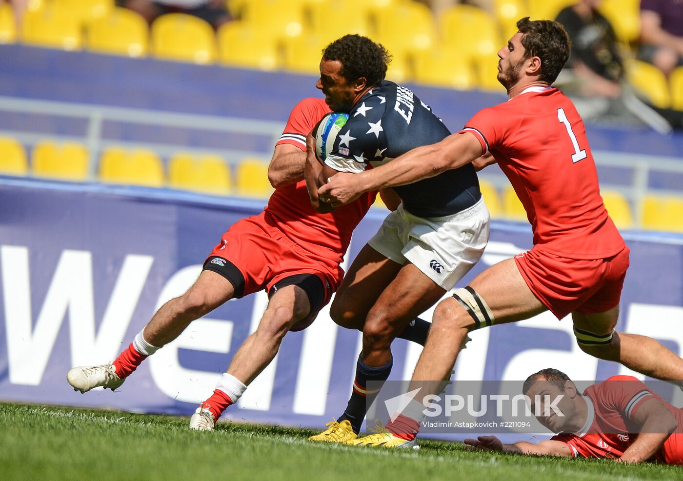 Rugby World Cup Sevens 2013. Day One