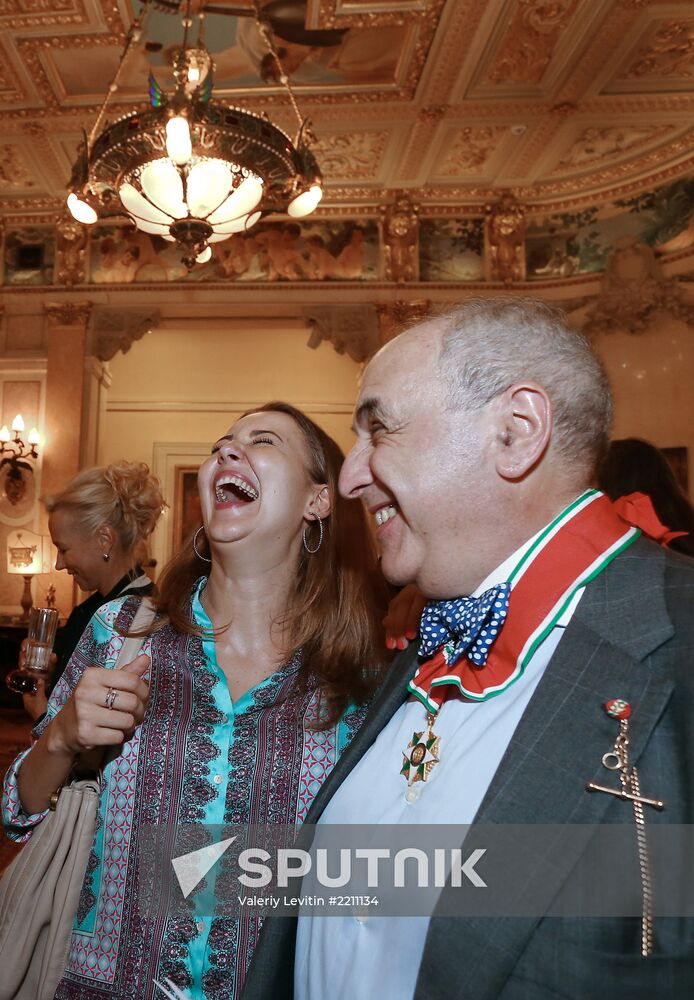 Lawyer Alexander Dobrovinsky receives Order of the Star of Italy