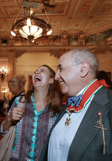 Lawyer Alexander Dobrovinsky receives Order of the Star of Italy