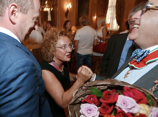 Lawyer Alexander Dobrovinsky receives Order of the Star of Italy