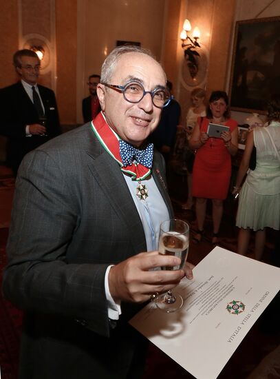 Lawyer Alexander Dobrovinsky receives Order of the Star of Italy