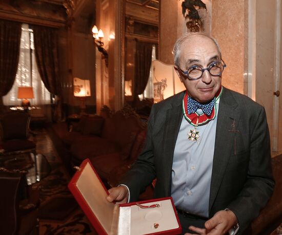 Lawyer Alexander Dobrovinsky receives Order of the Star of Italy