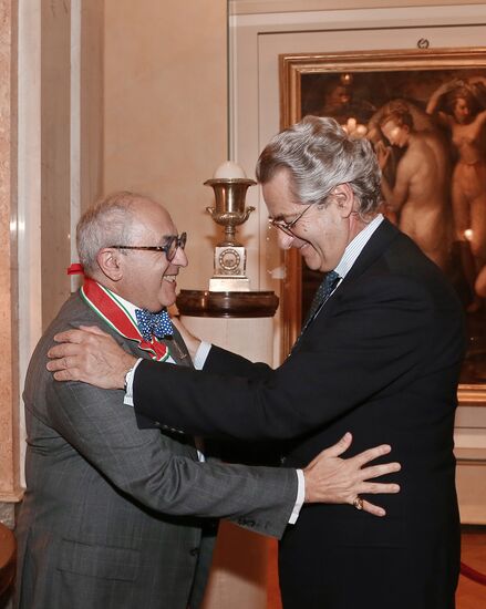 Lawyer Alexander Dobrovinsky receives Order of the Star of Italy