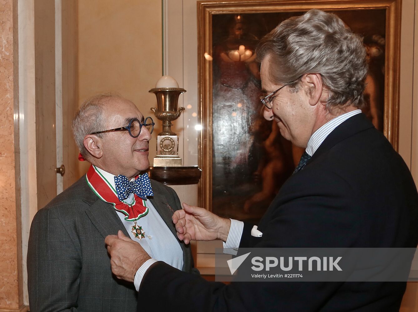 Lawyer Alexander Dobrovinsky receives Order of the Star of Italy