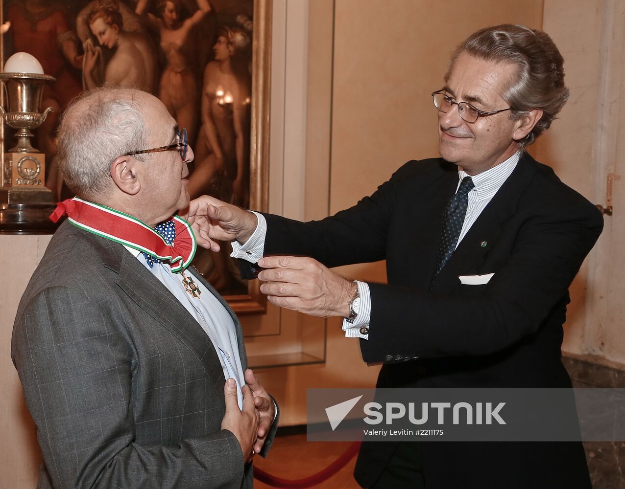 Lawyer Alexander Dobrovinsky receives Order of the Star of Italy