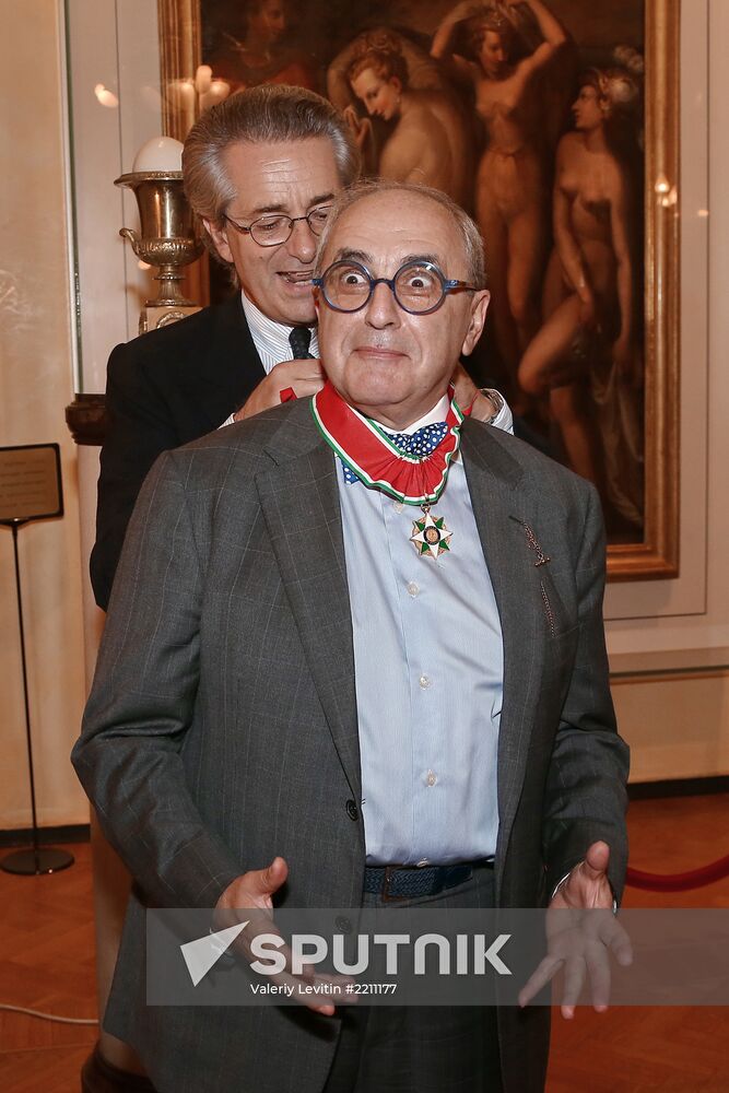 Lawyer Alexander Dobrovinsky receives Order of the Star of Italy