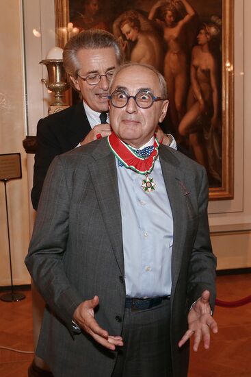 Lawyer Alexander Dobrovinsky receives Order of the Star of Italy