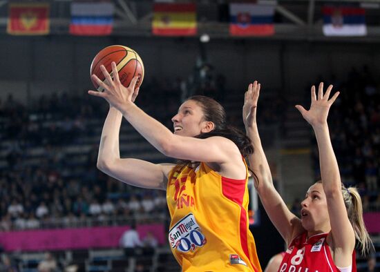 Basketball. European Championship. Women. Spain vs. Serbia
