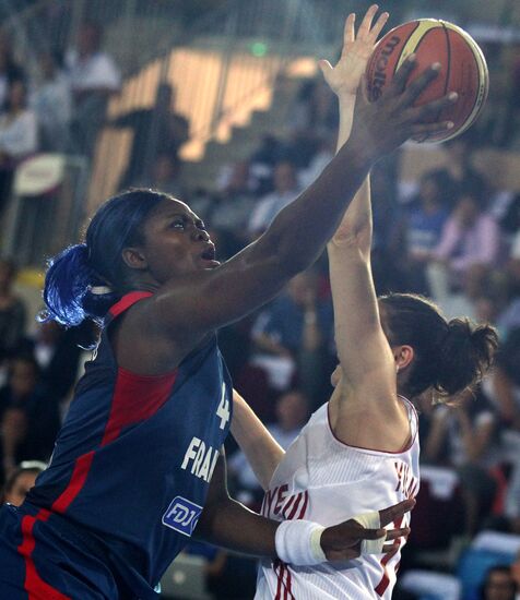 Basketball. European Championship. Women. France vs. Turkey