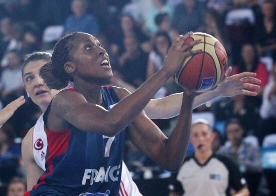 Basketball. European Championship. Women. France vs. Turkey