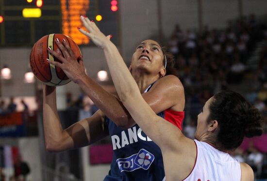 Basketball. European Championship. Women. France vs. Turkey