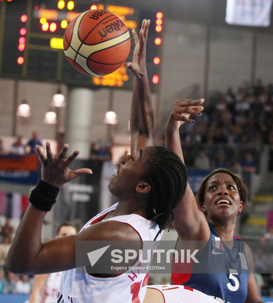 Basketball. European Championship. Women. France vs. Turkey